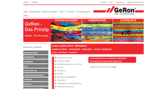 Desktop Screenshot of geron.de